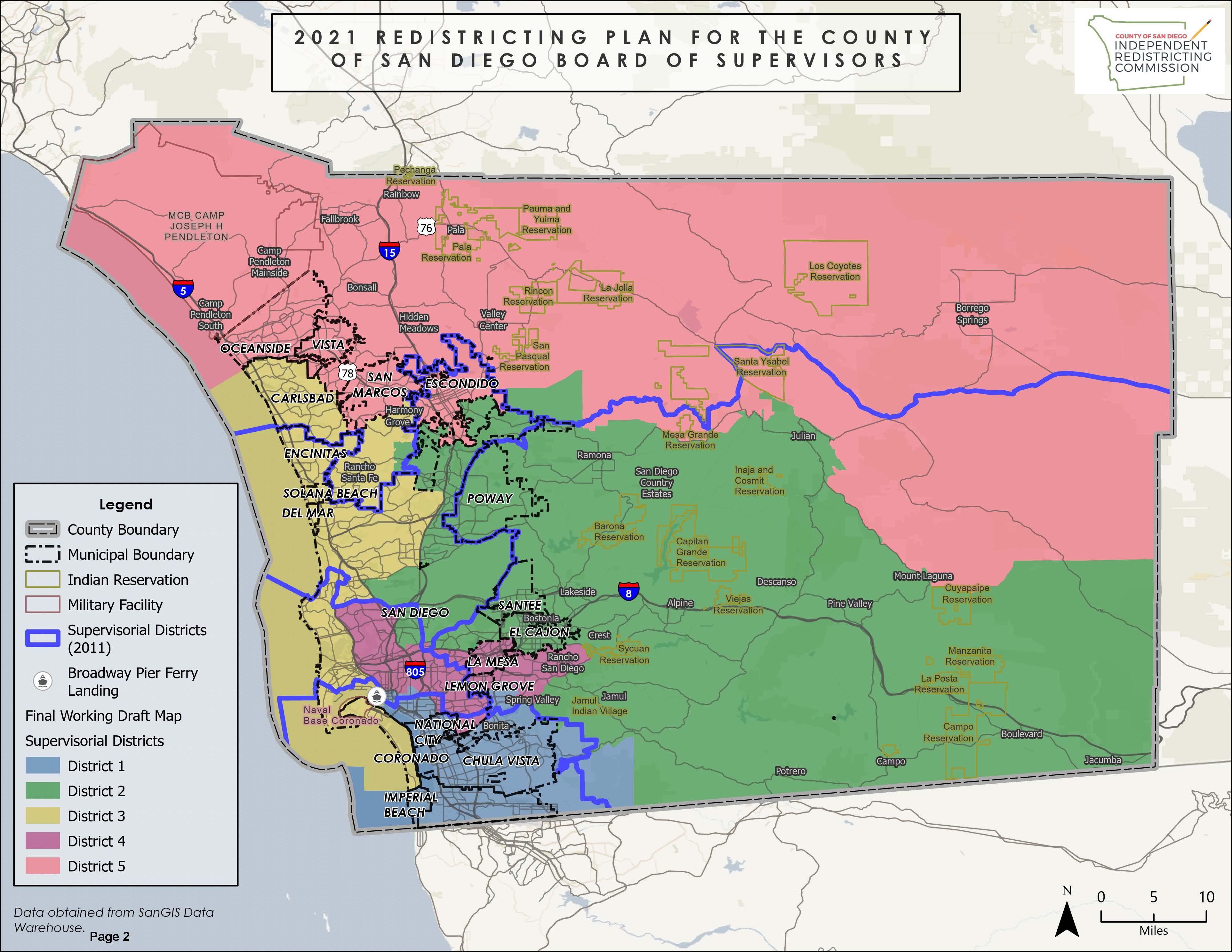 2021 Redistricting Plan, Final Report, And Map